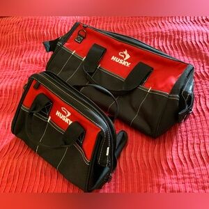 NWOT BUNDLE💫HUSKY BRAND SOFT SIDED TOOL BAGS set of 2